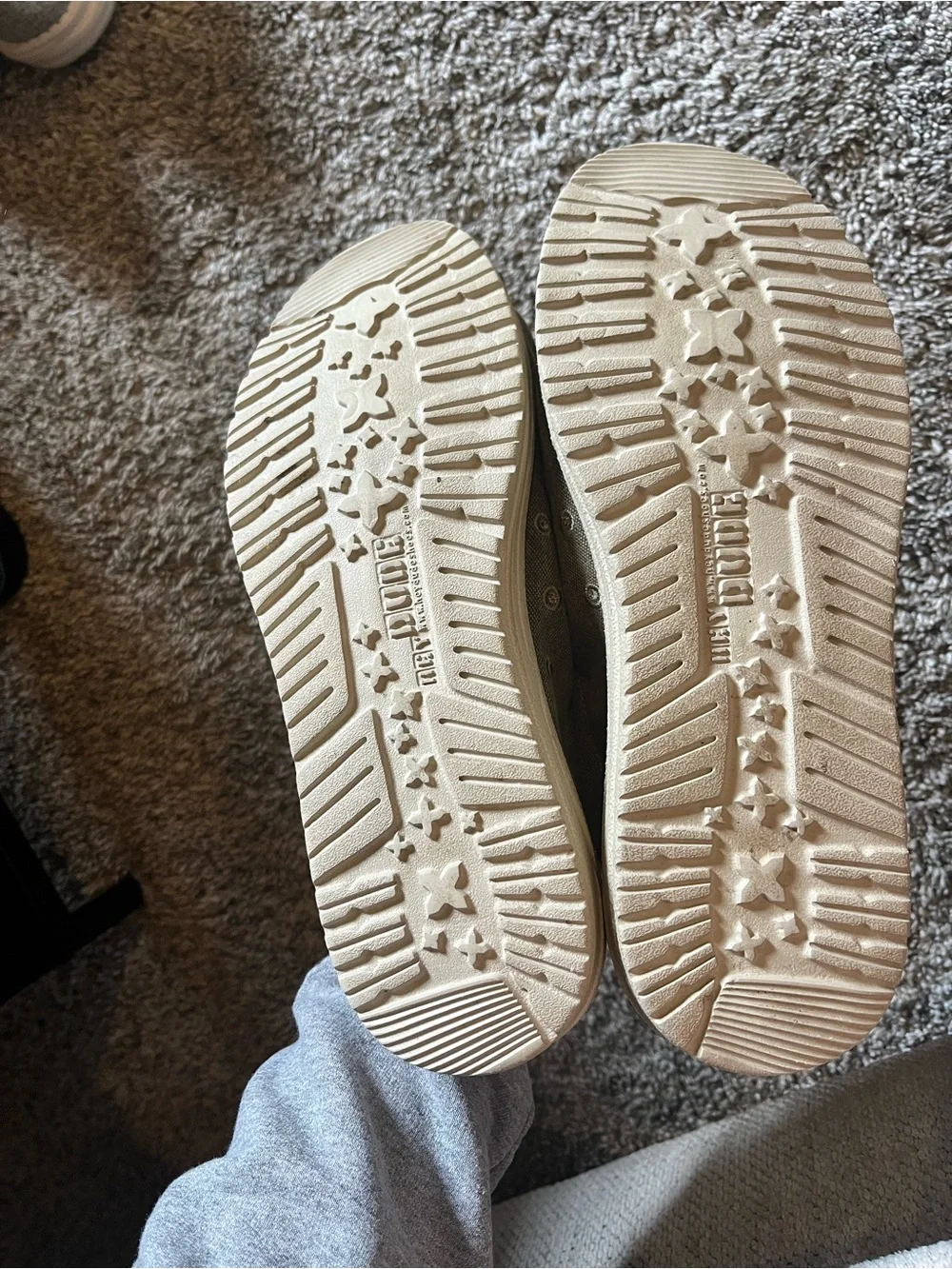 Hey Dudes Men Casual Slip-On Shoes in Light Brown